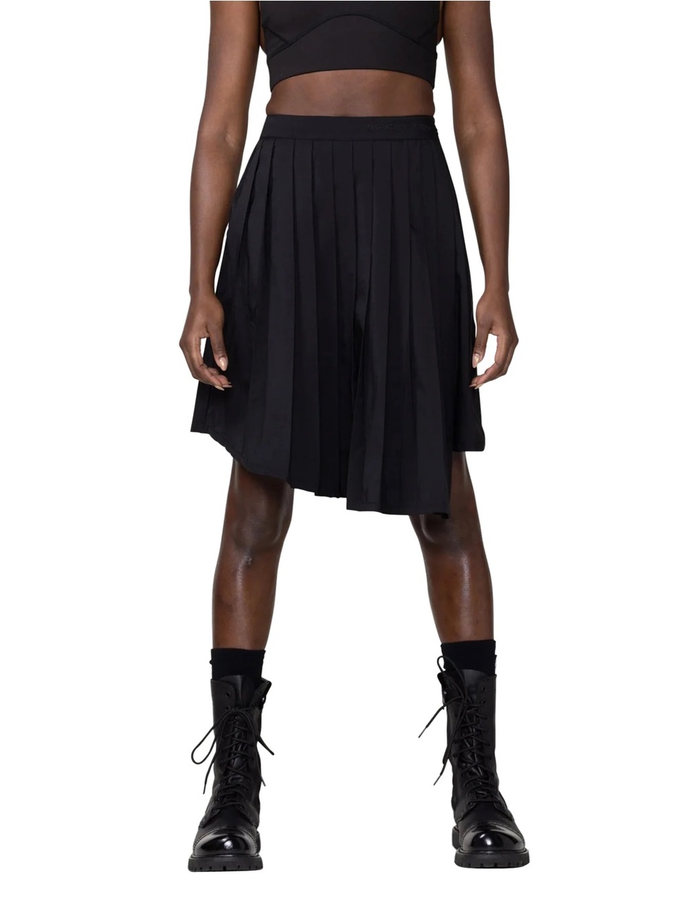 NWT Honor the Gift Asymmetric Pleated Midi Skirt Size M (Style:WHTG230163)